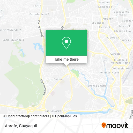 Aprofe map