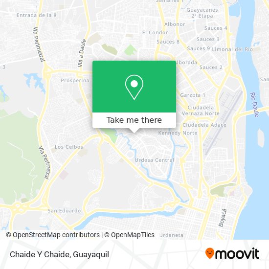 Chaide Y Chaide map