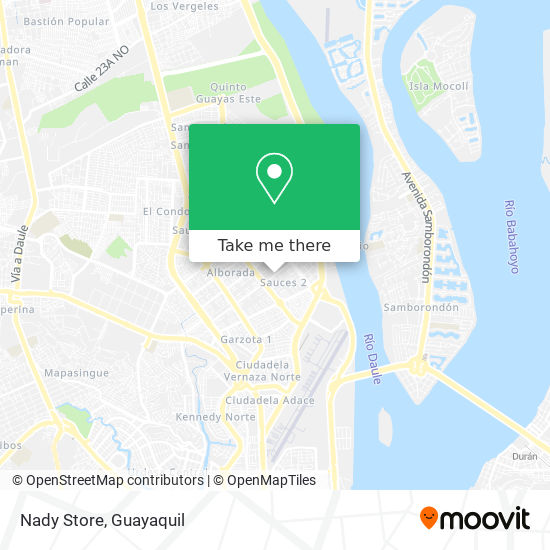 Nady Store map