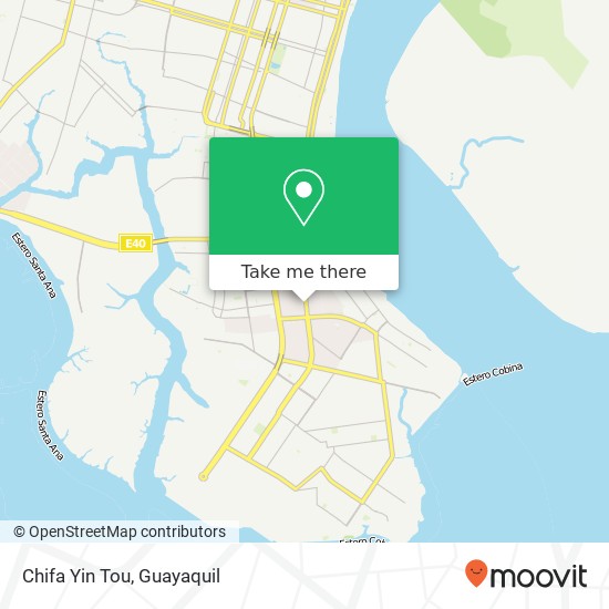 Chifa Yin Tou map