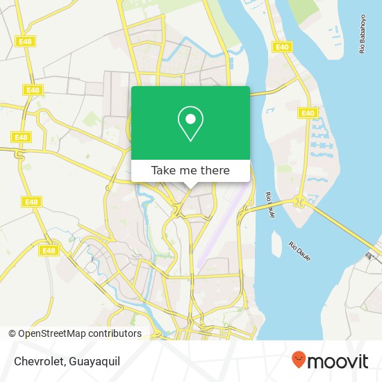 Chevrolet map