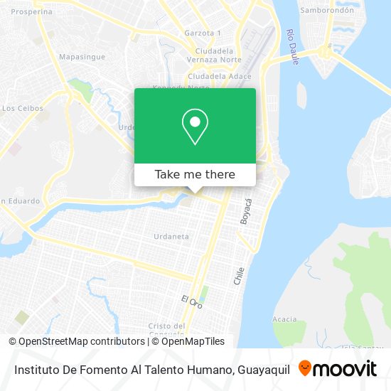 Instituto De Fomento Al Talento Humano map