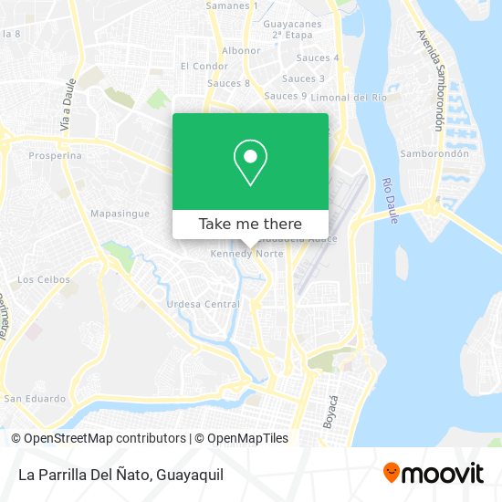 Mapa de La Parrilla Del Ñato