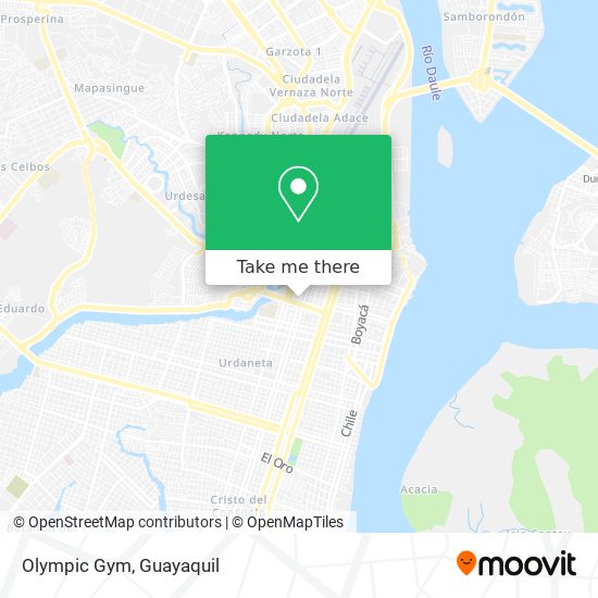 Olympic Gym map