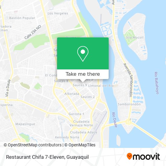 Restaurant Chifa 7-Eleven map