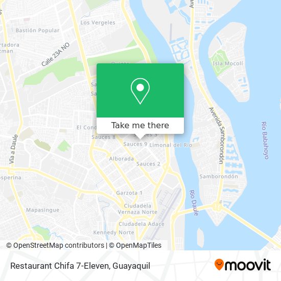 Mapa de Restaurant Chifa 7-Eleven