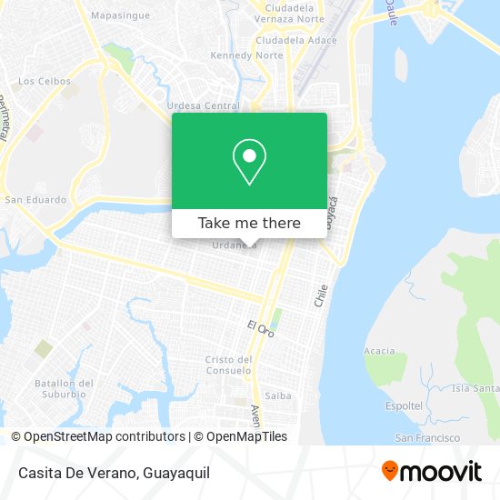 Mapa de Casita De Verano