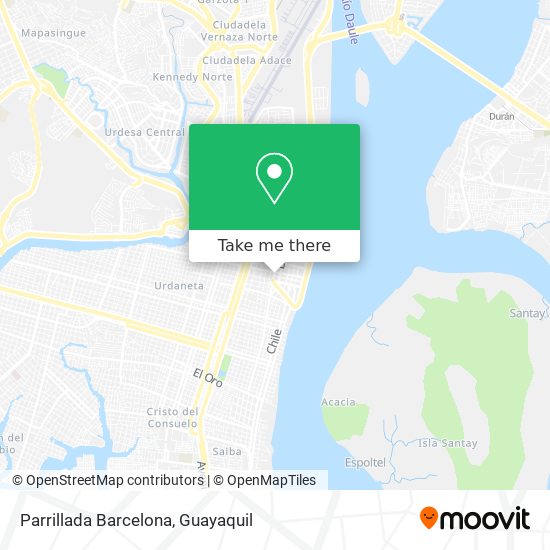 Mapa de Parrillada Barcelona
