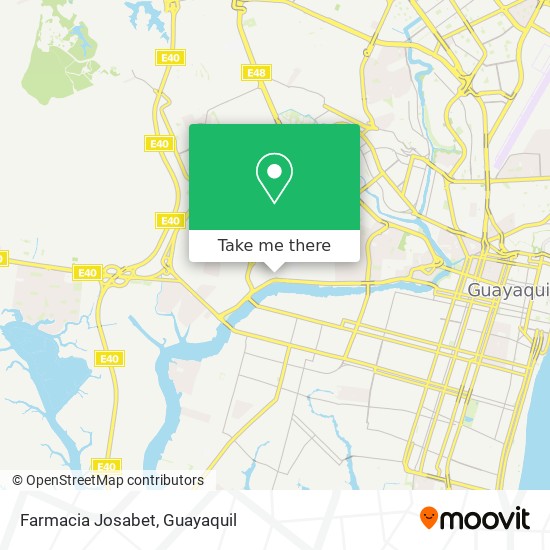 Farmacia Josabet map