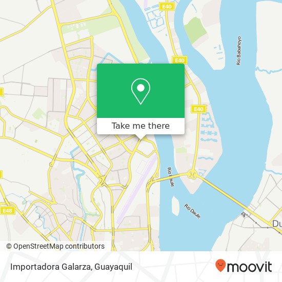 Importadora Galarza map