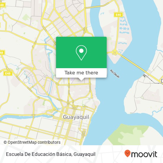 Escuela De Educación Básica map