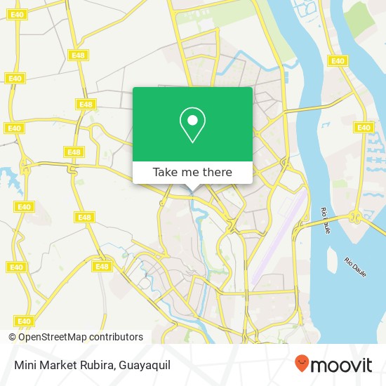 Mini Market Rubira map