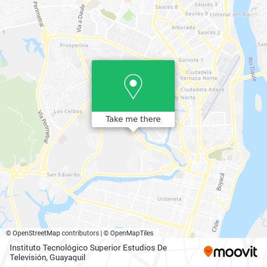 Instituto Tecnológico Superior Estudios De Televisión map