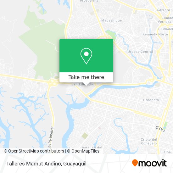 Mapa de Talleres Mamut Andino