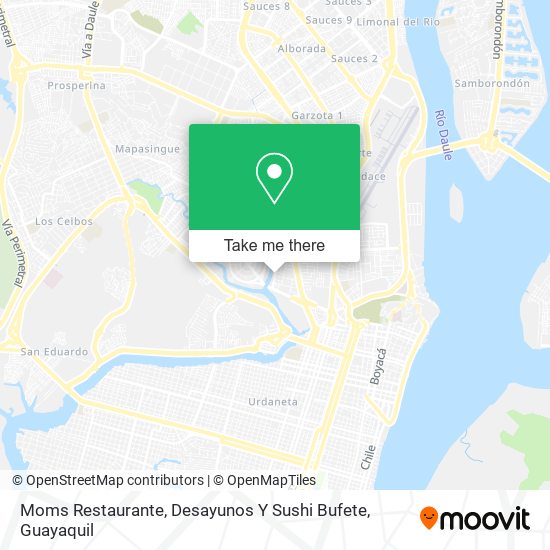 Moms Restaurante, Desayunos Y Sushi Bufete map