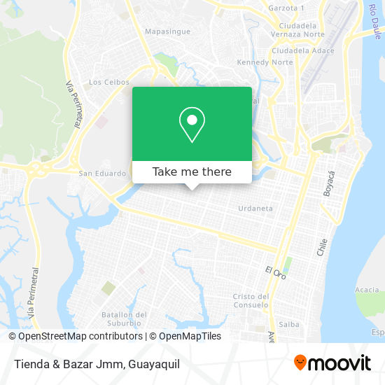 Tienda & Bazar Jmm map