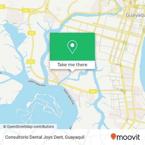 Consultorio Dental Joys Dent map