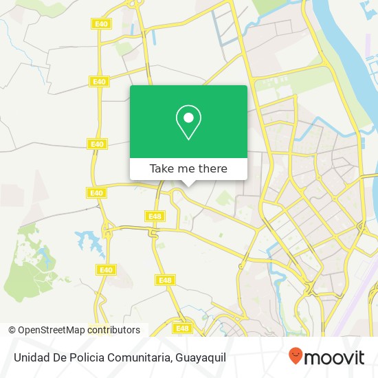 Unidad De Policia Comunitaria map
