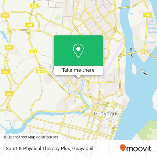 Sport & Physical Therapy Plus map