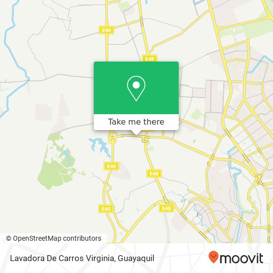 Lavadora De Carros Virginia map