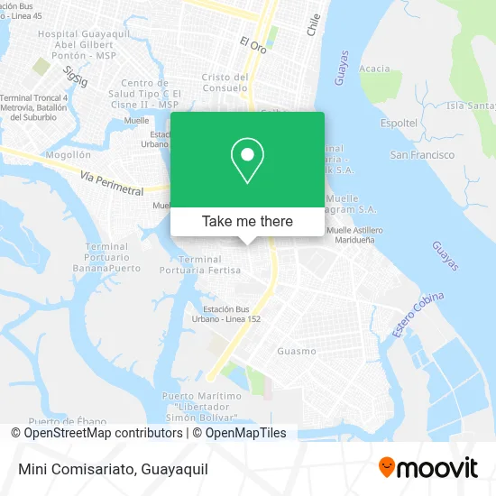 Mini Comisariato map
