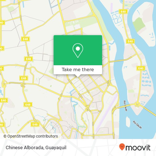 Chinese Alborada map
