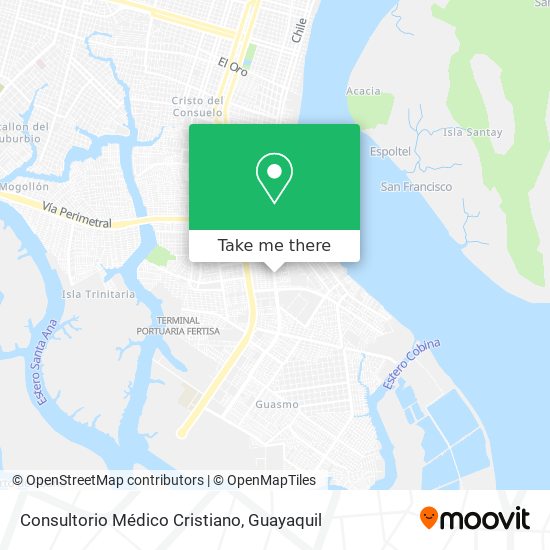Mapa de Consultorio Médico Cristiano