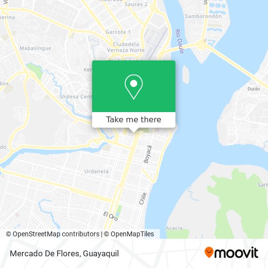 Mapa de Mercado De Flores