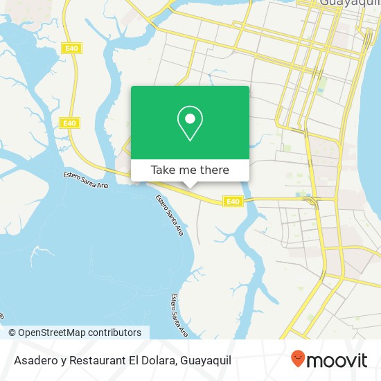 Mapa de Asadero y Restaurant El Dolara, Avenida 32 Guayaquil, Guayaquil