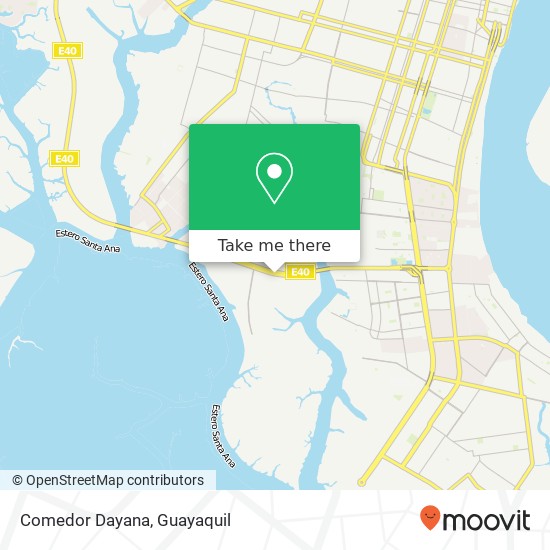 Comedor Dayana, Guayaquil, Guayaquil map