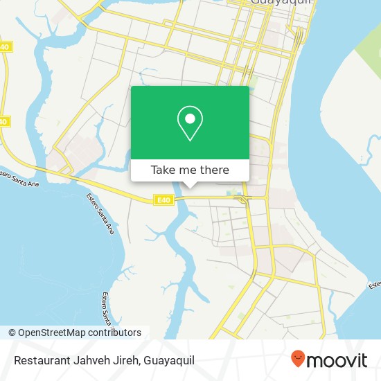 Restaurant Jahveh Jireh, Marmol Guayaquil, Guayaquil map