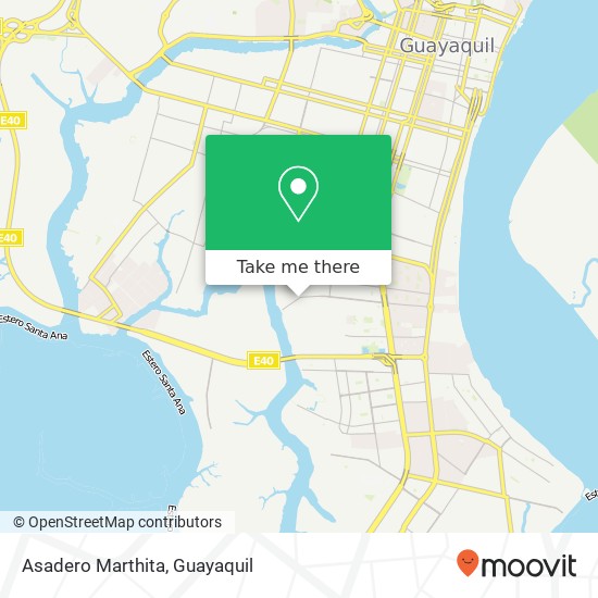 Asadero Marthita, 6to Callejón 46 SO Guayaquil, Guayaquil map