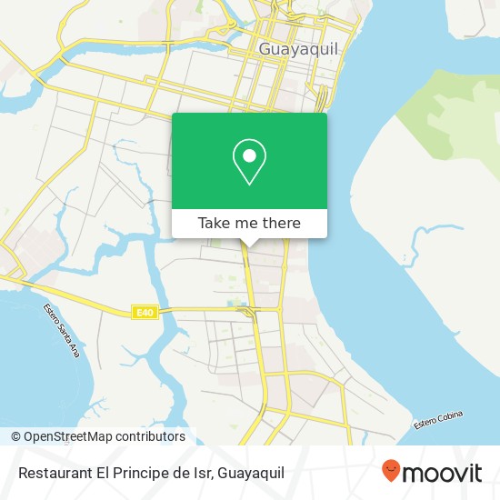 Restaurant El Principe de Isr, 3er Callejón 44 SE Guayaquil, Guayaquil map