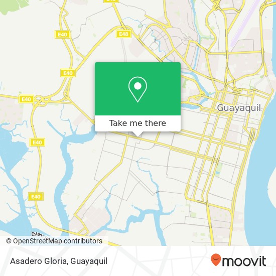 Asadero Gloria, Calle 26 SE Guayaquil, Guayaquil map