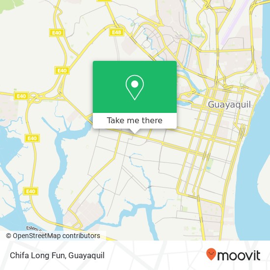 Chifa Long Fun, Francisco Piana Ratto Guayaquil, Guayaquil map