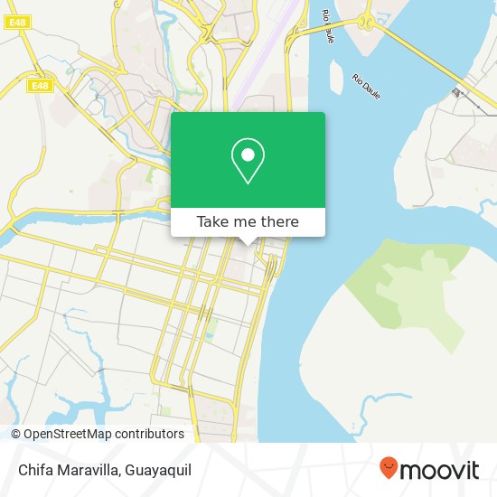 Chifa Maravilla, Lorenzo de Garaycoa Guayaquil, Guayaquil map