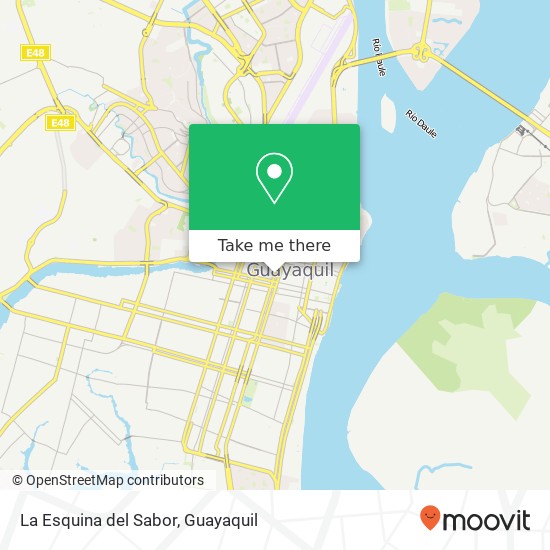 La Esquina del Sabor, Avenida Machala Guayaquil, Guayaquil map