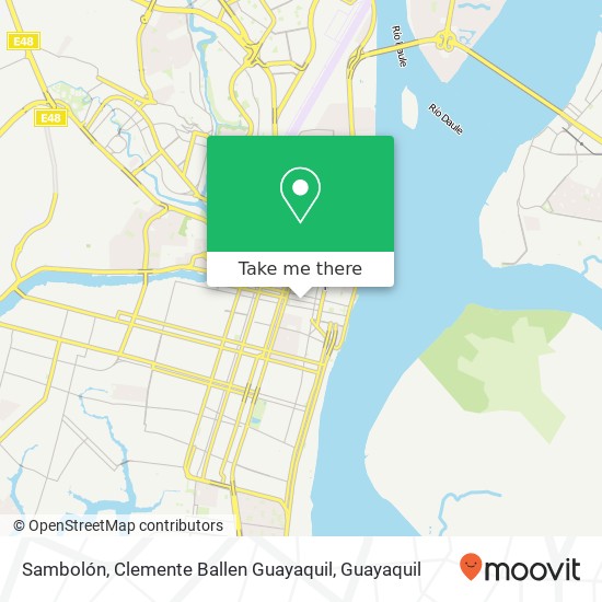 Mapa de Sambolón, Clemente Ballen Guayaquil