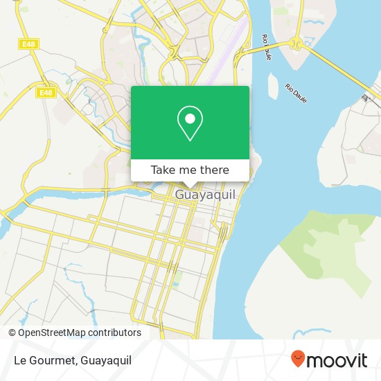 Le Gourmet, Avenida 3 SO Guayaquil map