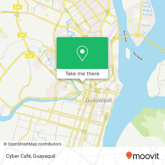 Cyber Café, Guayaquil, Guayaquil map