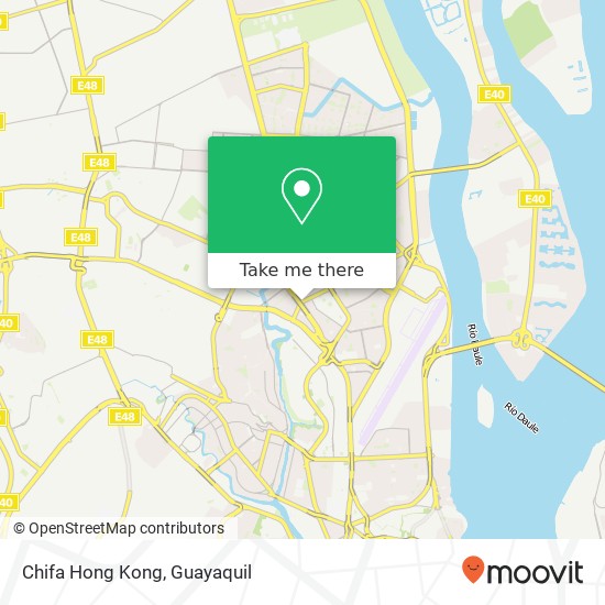 Mapa de Chifa Hong Kong, Avenida Agustín Freire Icaza Guayaquil, Guayaquil
