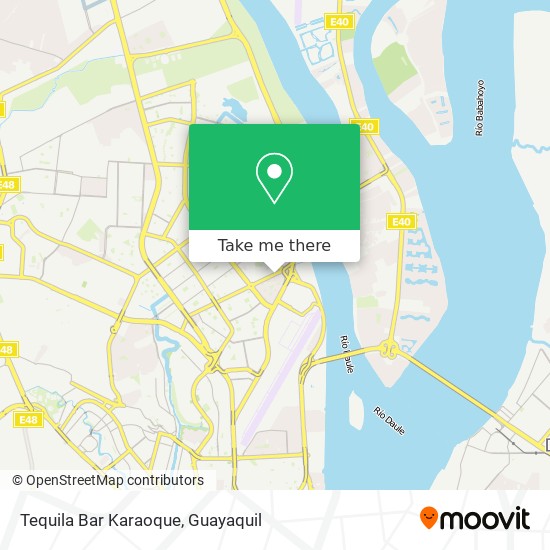 Mapa de Tequila Bar Karaoque