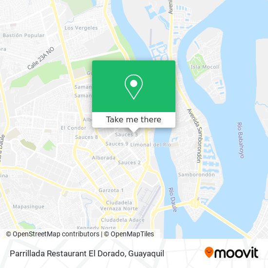 Mapa de Parrillada Restaurant El Dorado