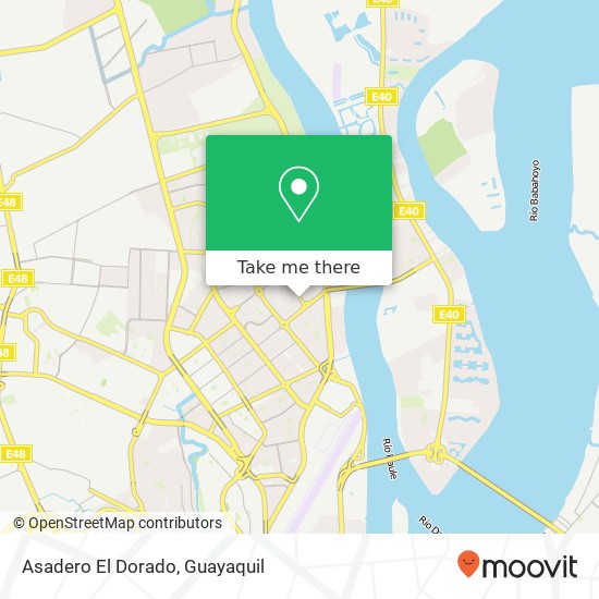 Asadero El Dorado, 6 Paseo 17 Guayaquil, Guayaquil map