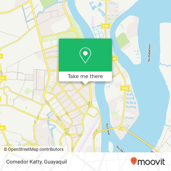 Comedor Katty, 2 Pasaje 5 Guayaquil, Guayaquil map