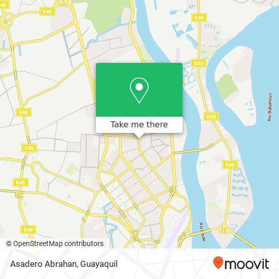 Asadero Abrahan, 9 Pasaje 19B Guayaquil, Guayaquil map