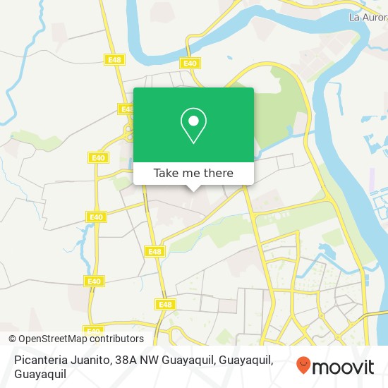 Picanteria Juanito, 38A NW Guayaquil, Guayaquil map