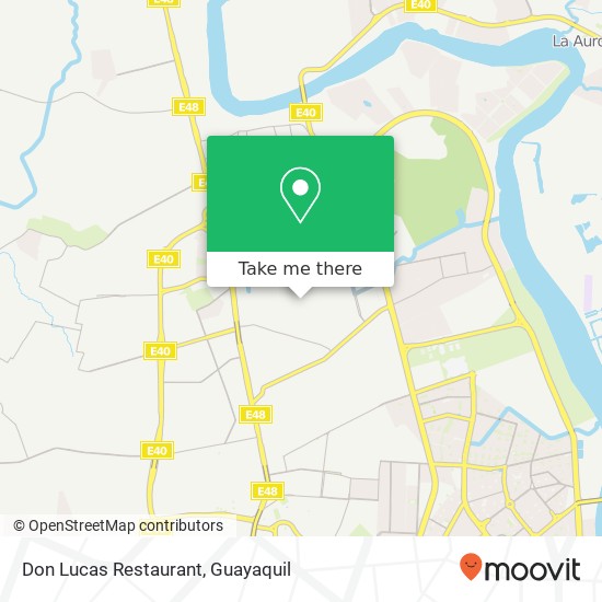 Don Lucas Restaurant, 24 NO Guayaquil map