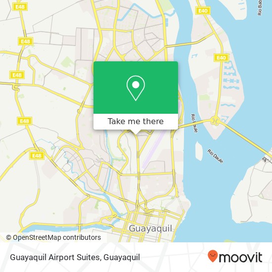 Guayaquil Airport Suites map