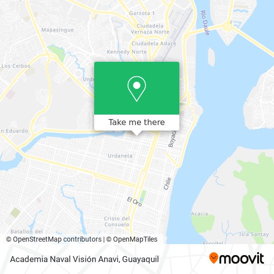 Academia Naval Visión Anavi map